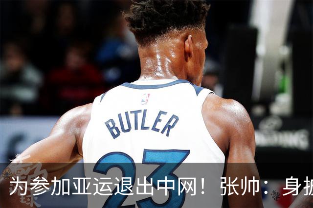 为参加亚运退出中网！张帅：身披五星红旗出战无比骄傲