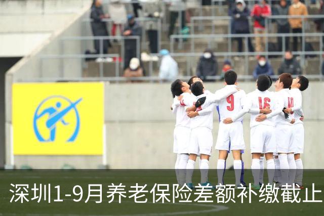 深圳1-9月养老保险差额补缴截止时间！