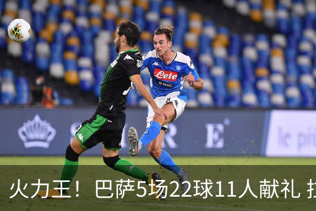 火力王！巴萨5场22球11人献礼 拉菲造9球亚马尔造7球